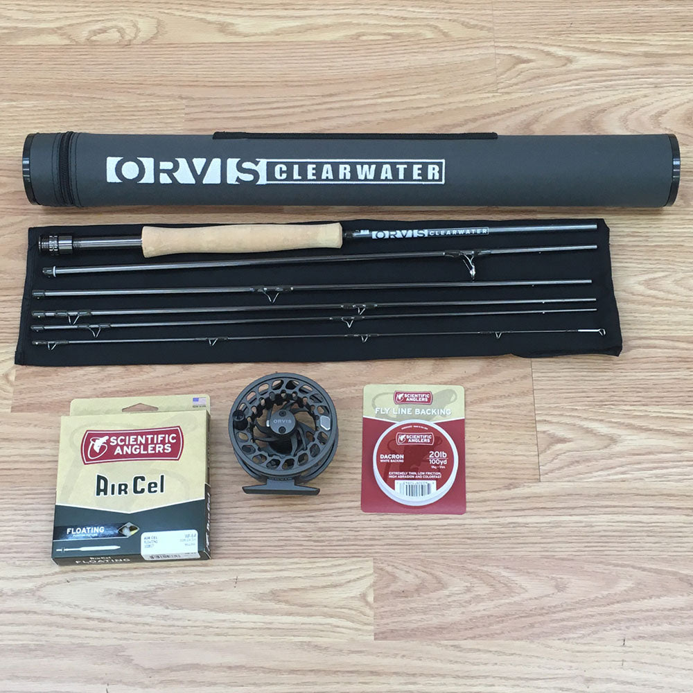 Orvis Clearwater 6-piece Travel Fly Rod Outfits – Murray's Fly Shop