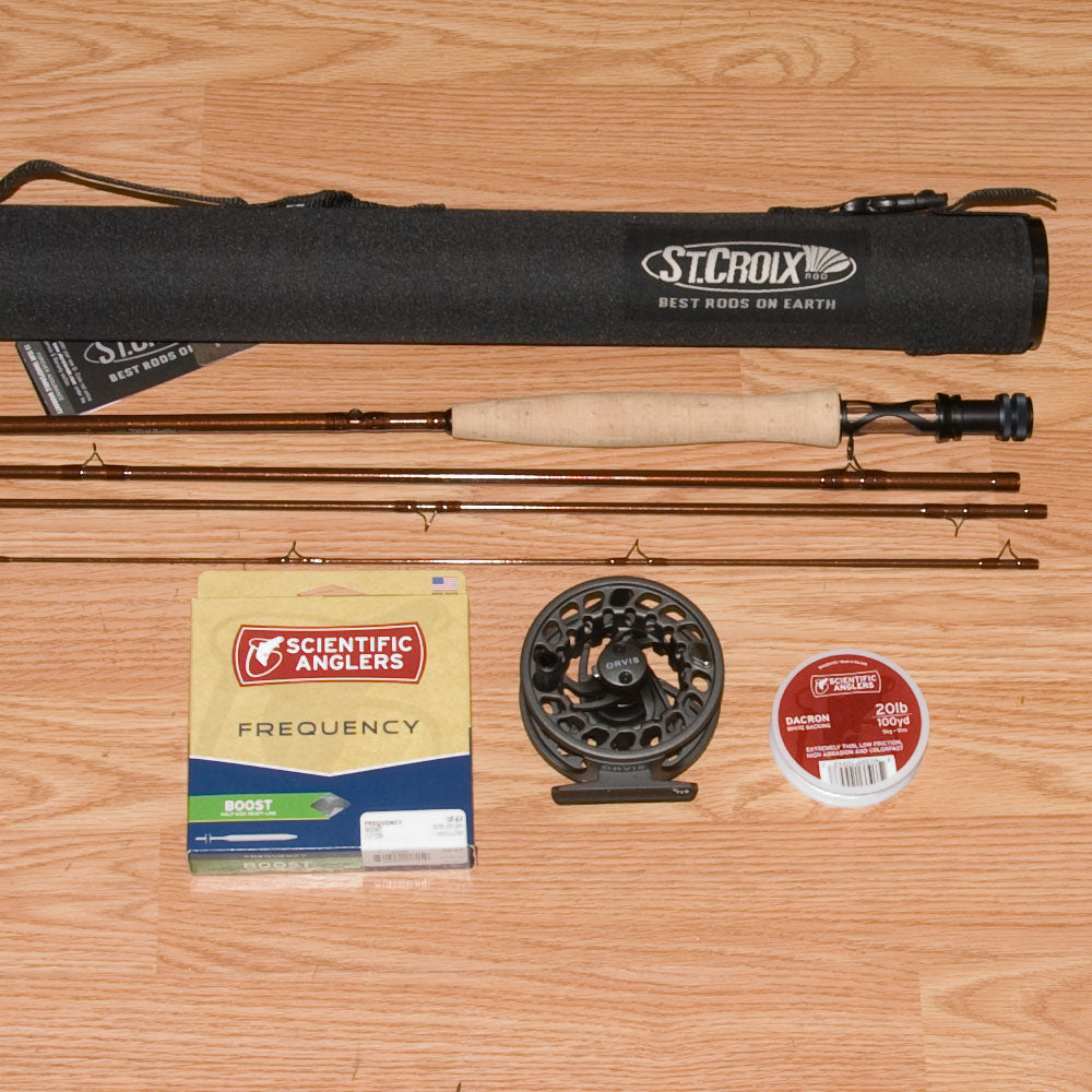 St. Croix Imperial 906-4 Fly Rod and Reel Combo