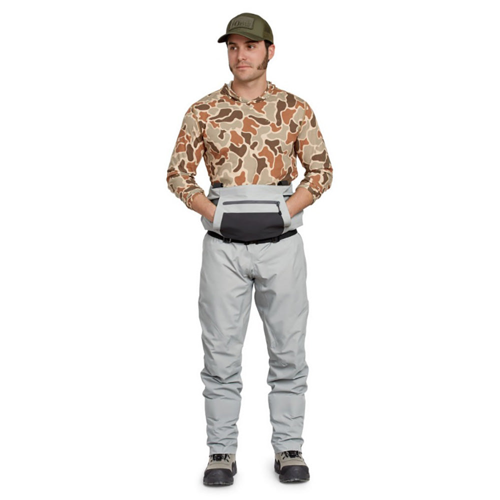 Orvis Clearwater Wader - Rolled Down - Murray's Fly Shop