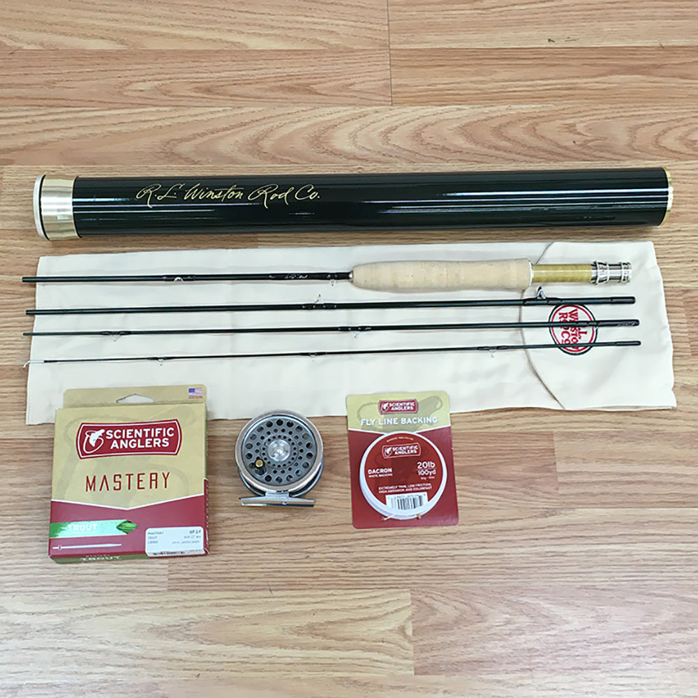 Winston Pure 6'6 3 weight Fly Rod Outfit