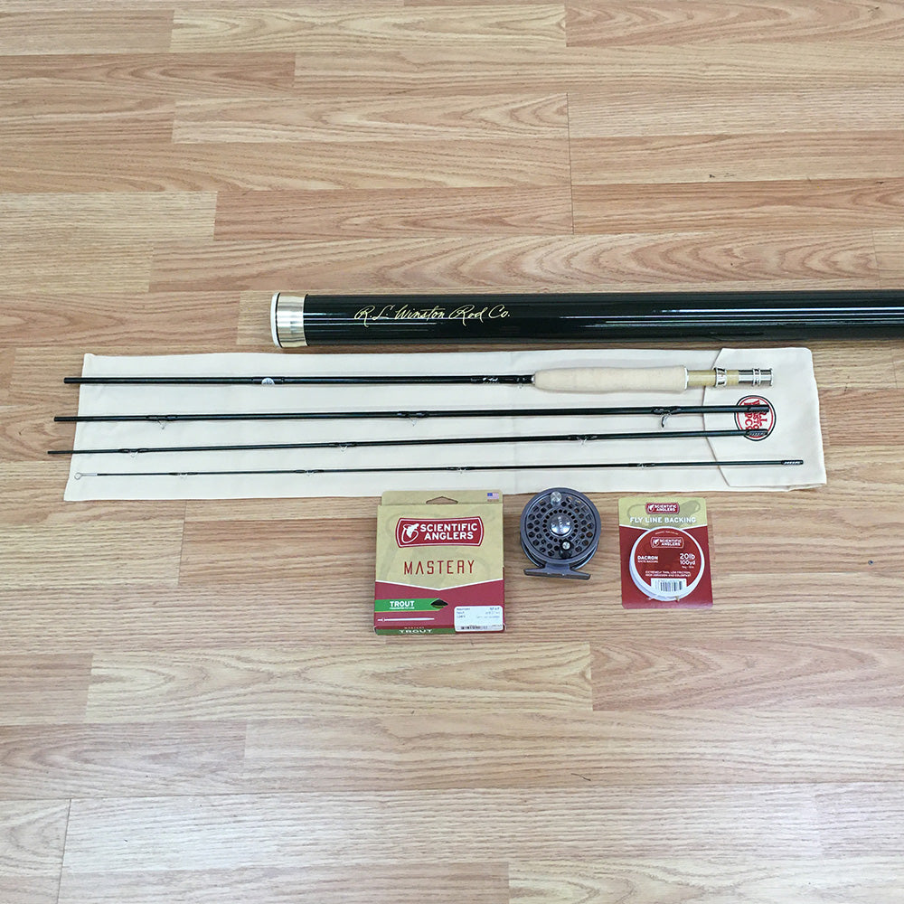 Winston Pure 9' 4-weight 4pc Fly Rod Outfit – Murray's Fly Shop