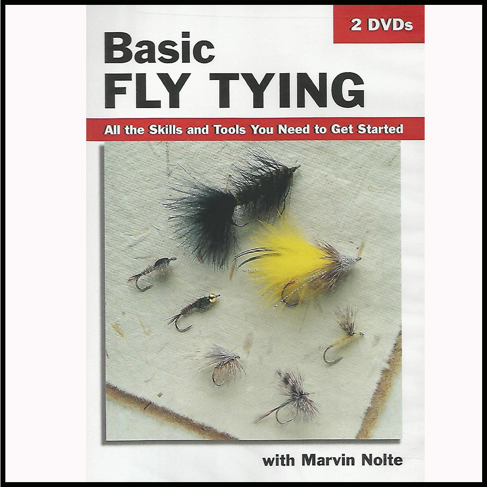 Basic Fly Tying DVD-Murrays Fly Shop – Murray's Fly Shop