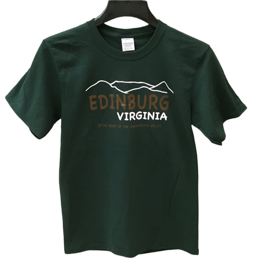 Edinburg VA t-Shirt in dark green