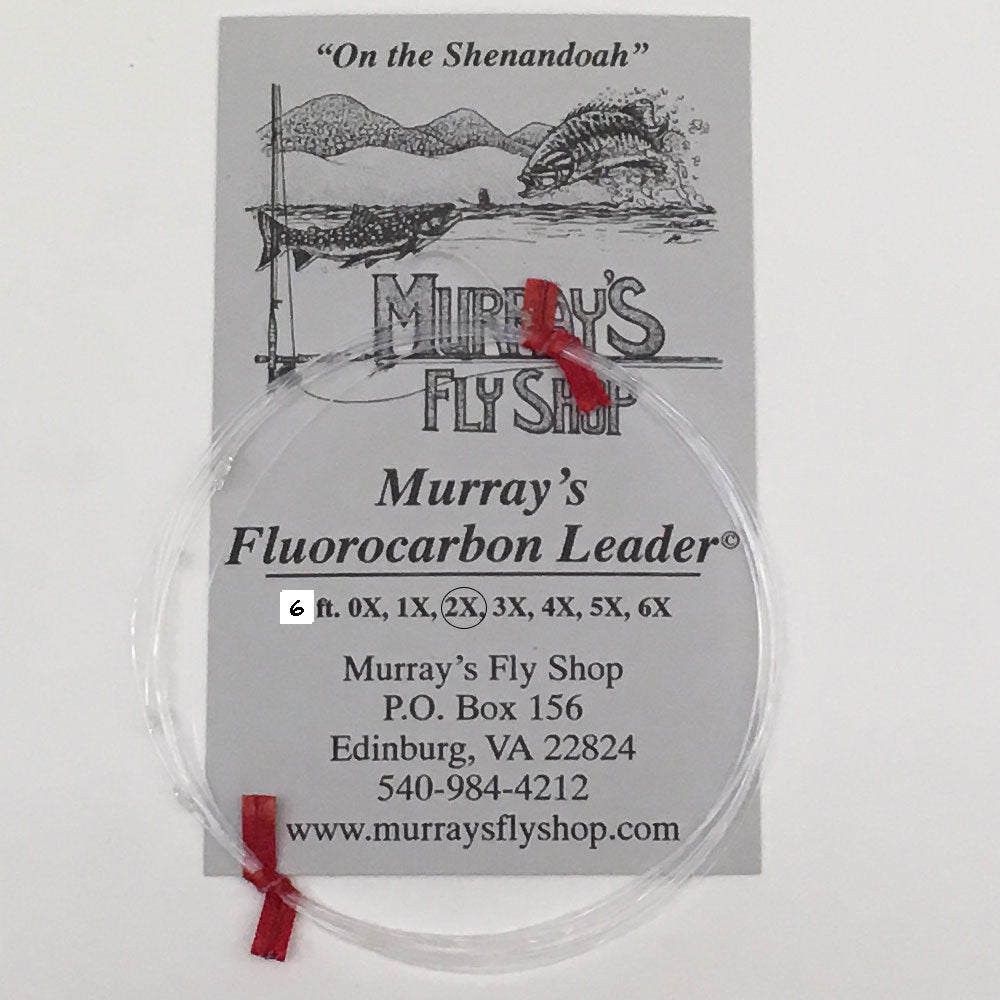 Murray's Fluorocarbon 6 foot Sinking Line Leaders