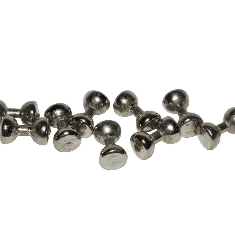 Lead Eyes Nickel Plated for fly tying