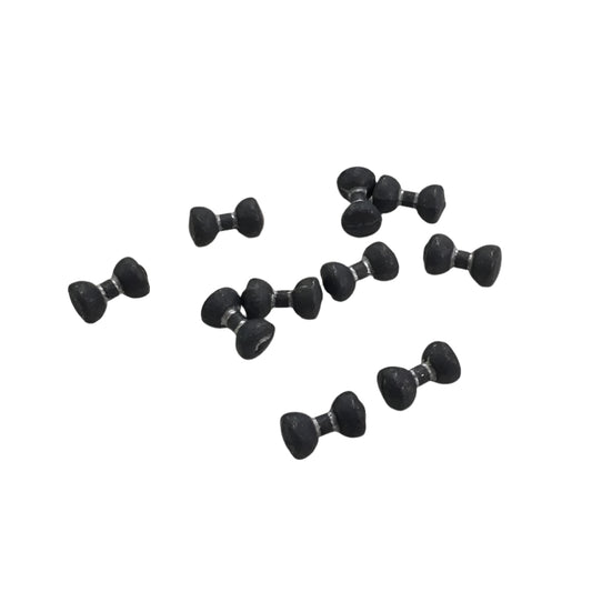 Plain Lead Eyes for fly tying