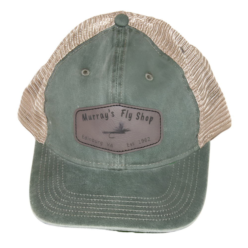 Murray's V37 Mesh Hat in Green/Tan