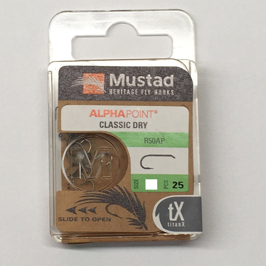 Mustad Classic Dry Fly Heritage Fly Hook R50AP
