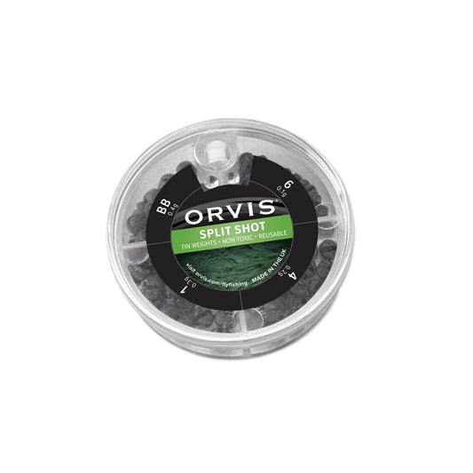 Orvis Non Toxic Split Shot in assorted sizes