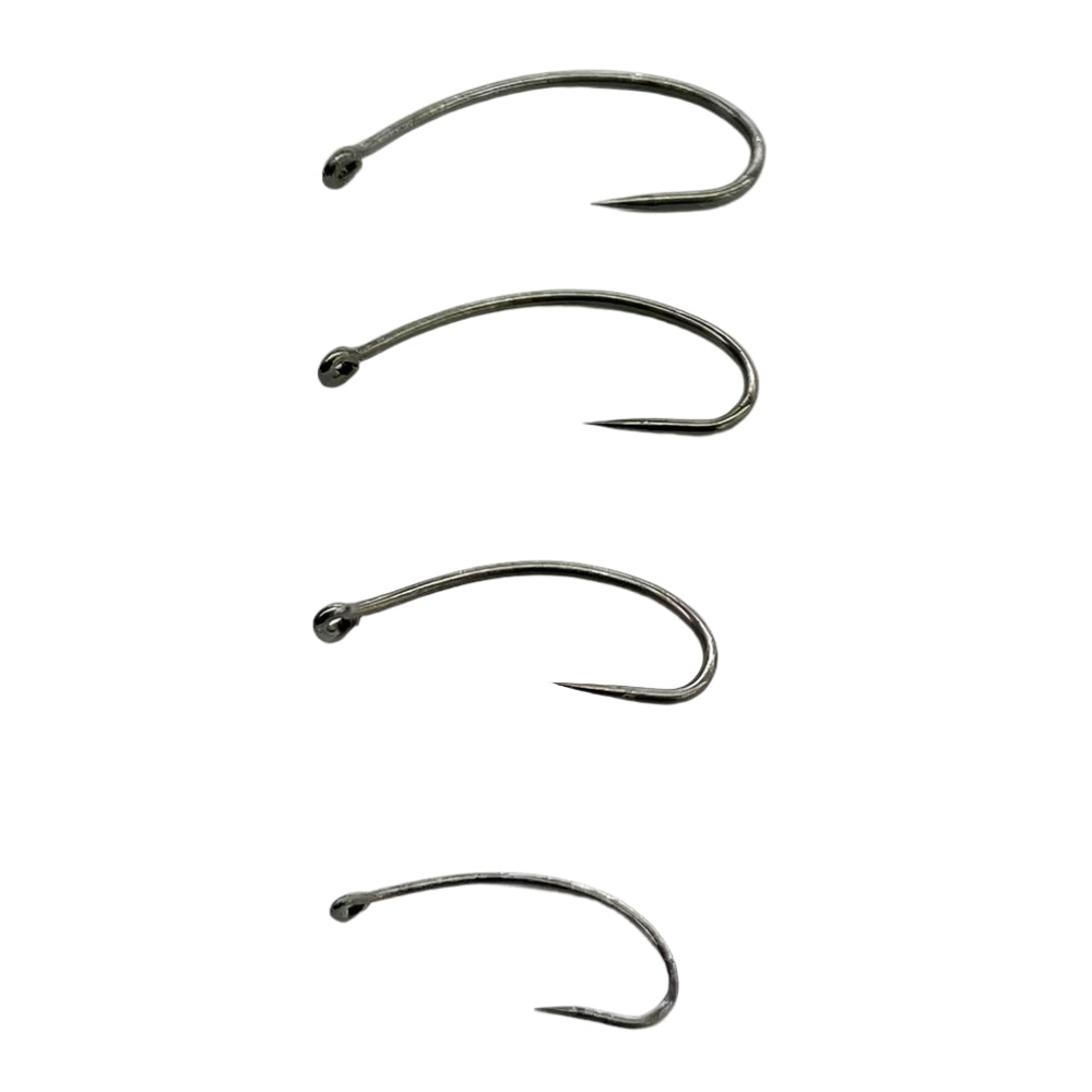 barbless fishing hook Partridge CZ Czech Nymph Hooks (25-Pk) | Black Nickel
