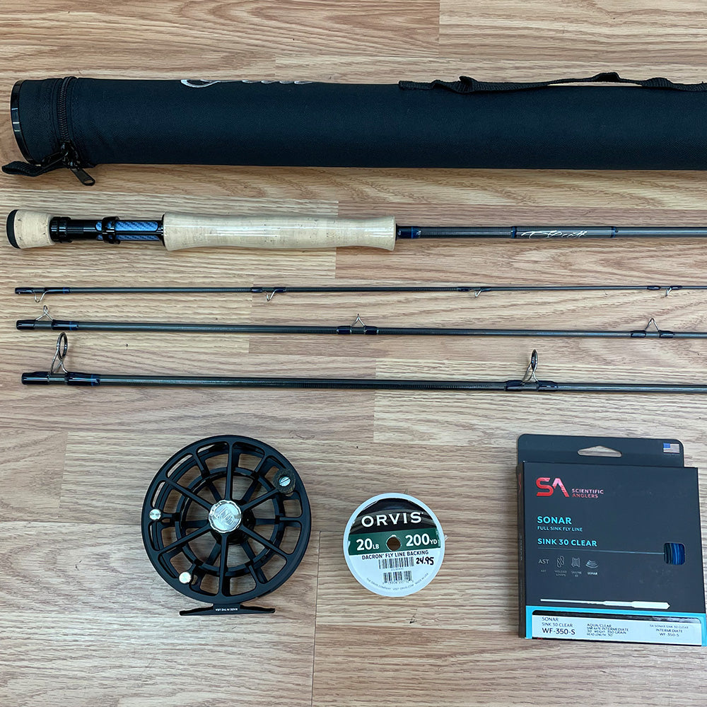 Scott Wave 9ft 9-weight Fly Rod & Reel Outfit