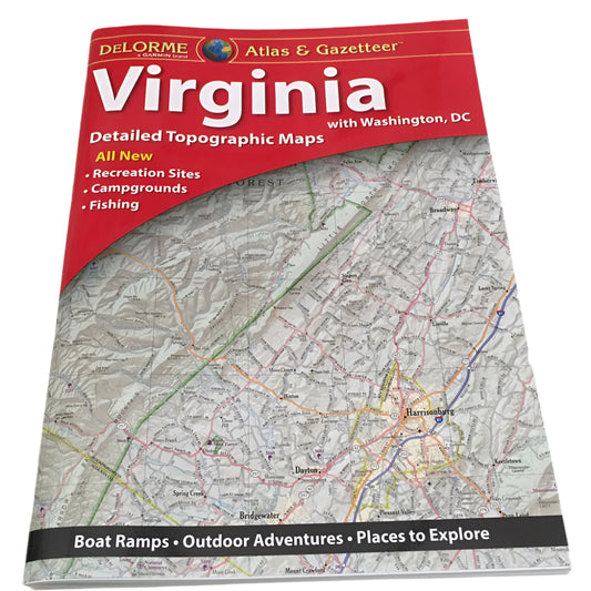 Virginia Atlas by Delorme Atlas & Gazetteer