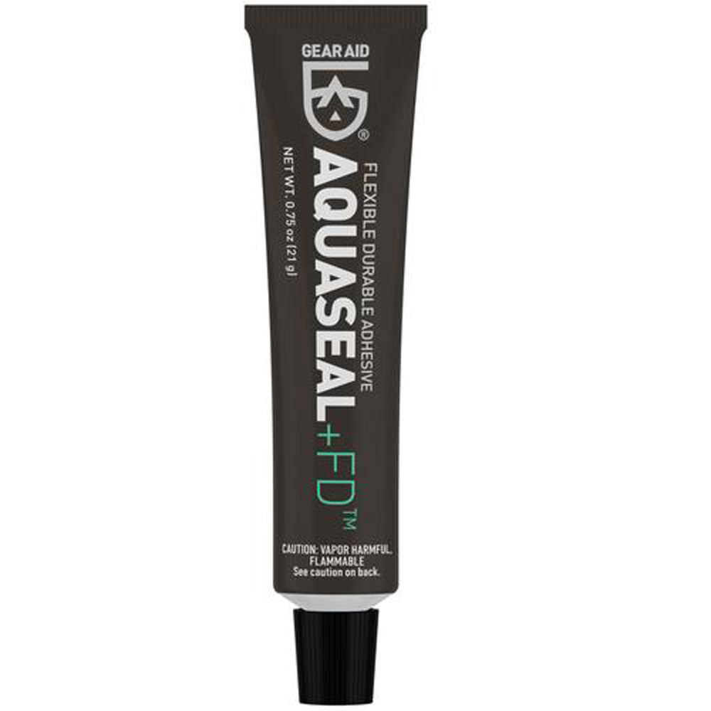 Gear Aid Aquaseal FD is flexible and durable is pictured in this image