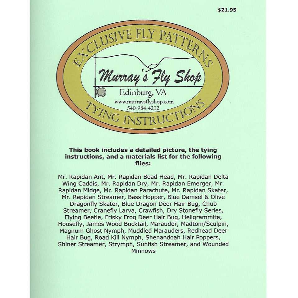 Exclusive Fly Patterns Tying Instructions - Murray's Fly Shop