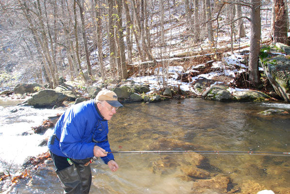 Delayed Harvest and Large Stocked Trout Streams Fly Fishing Report- January 29, 2018