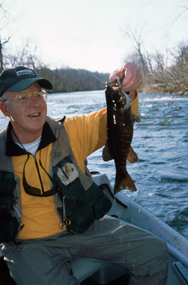 Smallmouth Bass Streams Fly Fishing Report- November 14, 2017