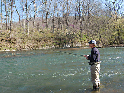 Stocked Trout Streams Fly Fishing Report - April 22, 2021