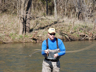 Stocked Trout Streams Fly Fishing Report - March 7, 2019