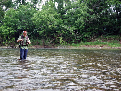 Stocked Trout Streams Fly Fishing Report - August 8, 2019