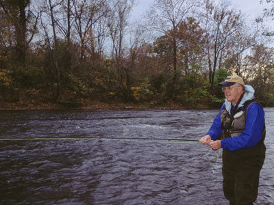 Stocked Trout Streams Fly Fishing Report - Update November 10, 2018
