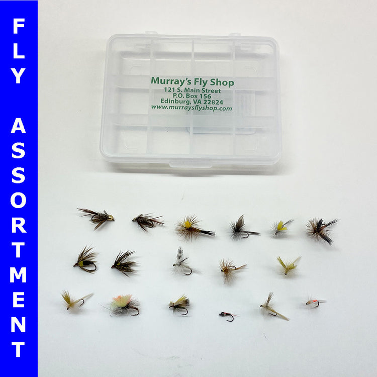 Murray’s Fly Shop Fly Assortments – Premium Custom Flies for Trout, Bass, Shad & More