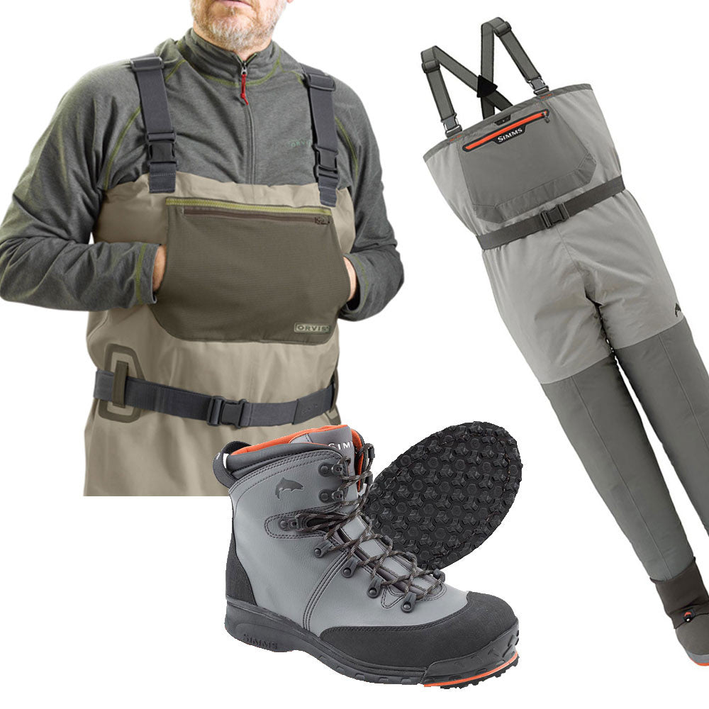 Wading Boots, Waders, and Hippers