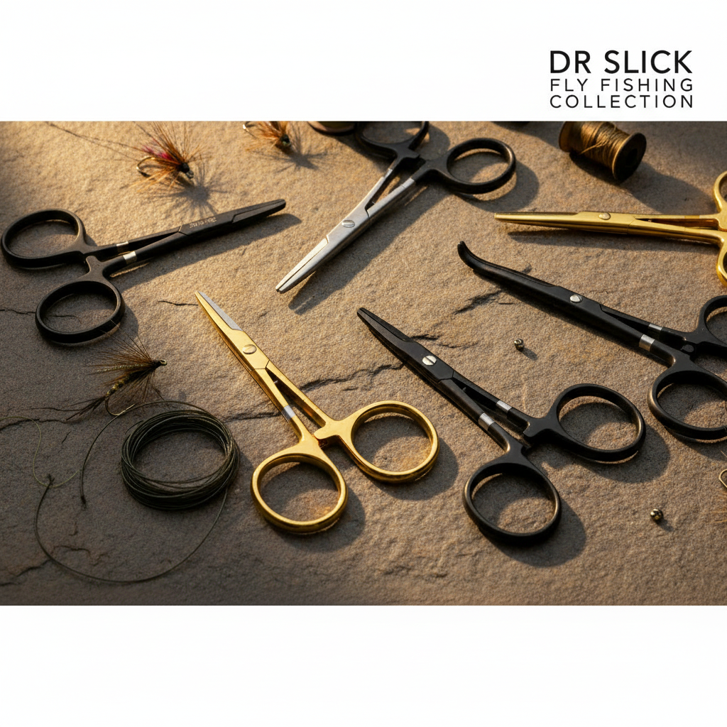 Fly Fishing & Tying Tool--Dr. Slick Clamps and Scissors