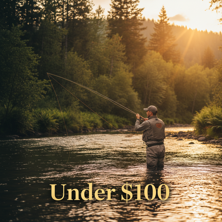 premium fly fishing products and gifts available at Murray's Fly Shop that are $100
