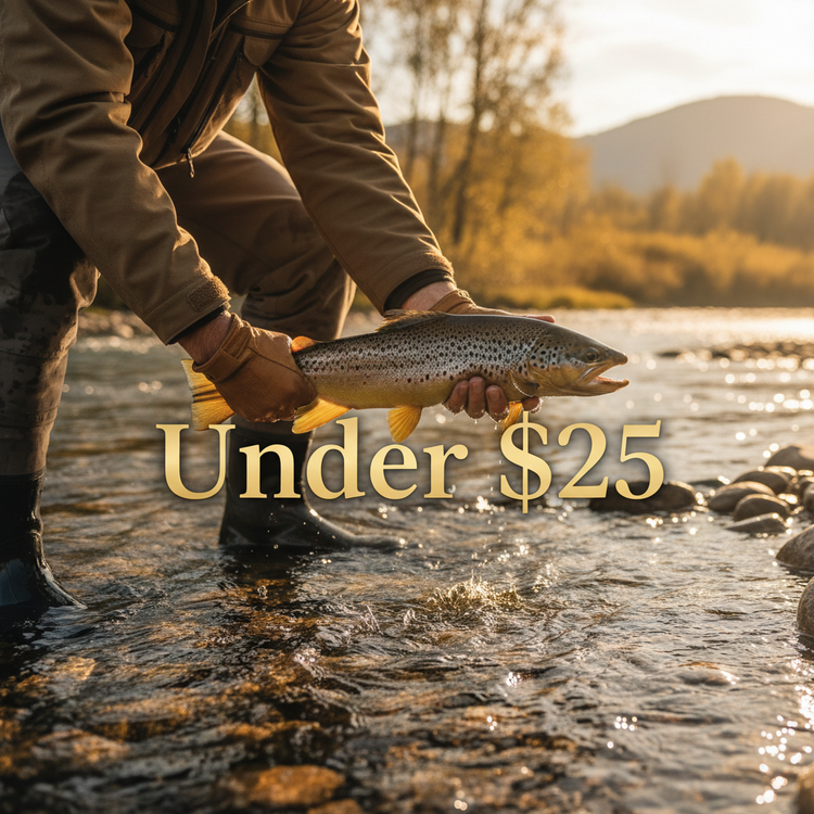 Premium and exclusive fly fishing flies available at Murray's Fly Shop that are budget friendly and gift giving worthy and all under $25