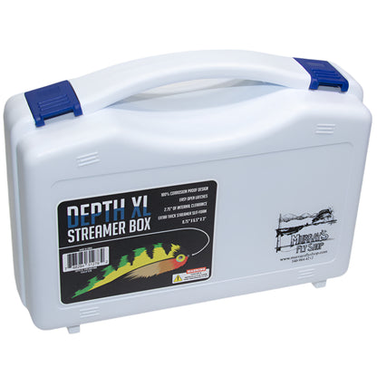 XL Depth Streamer Fly Box with foam slits