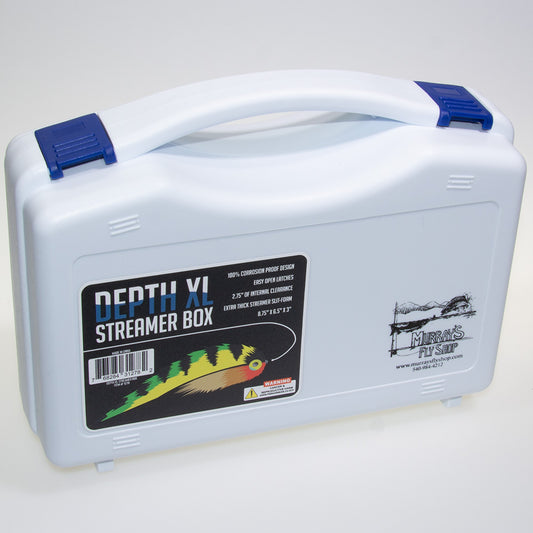 XL Depth Streamer Fly Box with foam slits