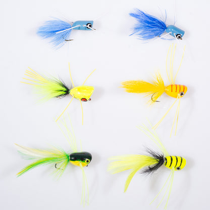 Murray's Deluxe Bass Popping Bug Assortment