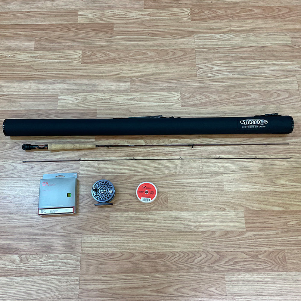 St. Croix Imperial 602.2 Fly Rod & Reel outfit