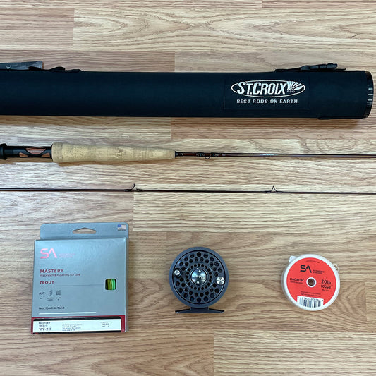 St. Croix Imperia 6ft 2-weight Fly Rod & Reel Outfit