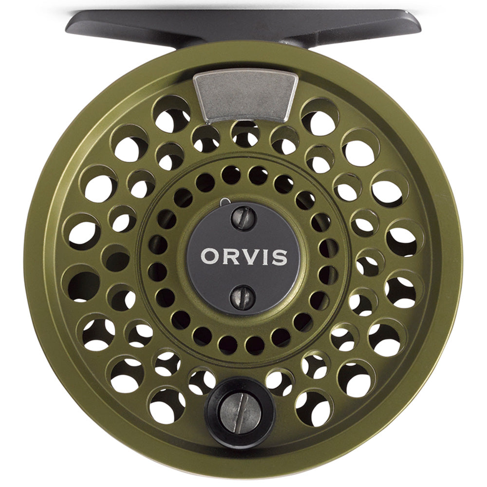 Orvis Battenkill Disc Fly Reel in olive