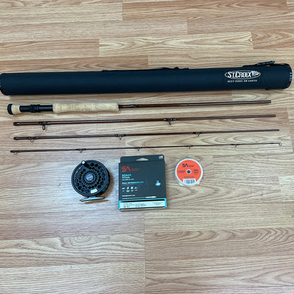 best st croix fly rod St. Imperial 908/4 and Reel Combo Size::5-Weight 8'6″ floating-lure and efficient for most Bass See These Two
