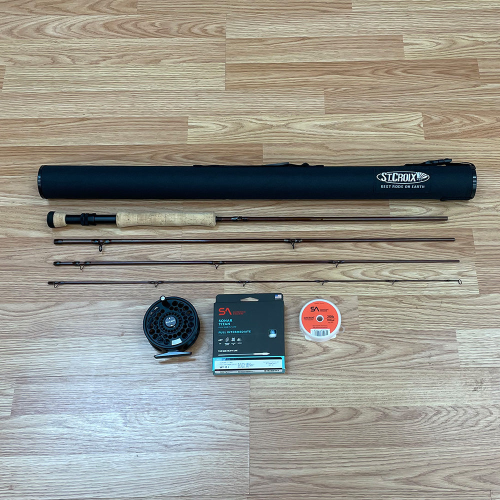free shipping code st croix rods St. Croix Imperial 908/4 Fly Rod and Reel Combo