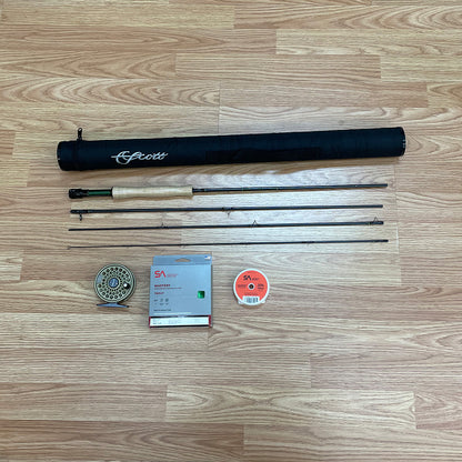 Scott Session 803 3 weight fly rod outfit with Orvis Battenkill reel