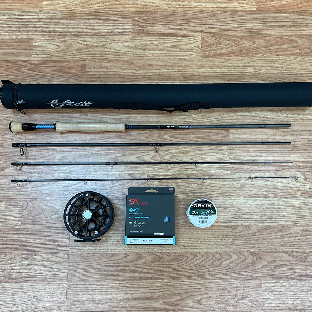 Scott Wave 9ft 9-weight Fly Rod & Reel Outfit Scott Wave 9ft 9-weight Fly Rod & Reel Outfit