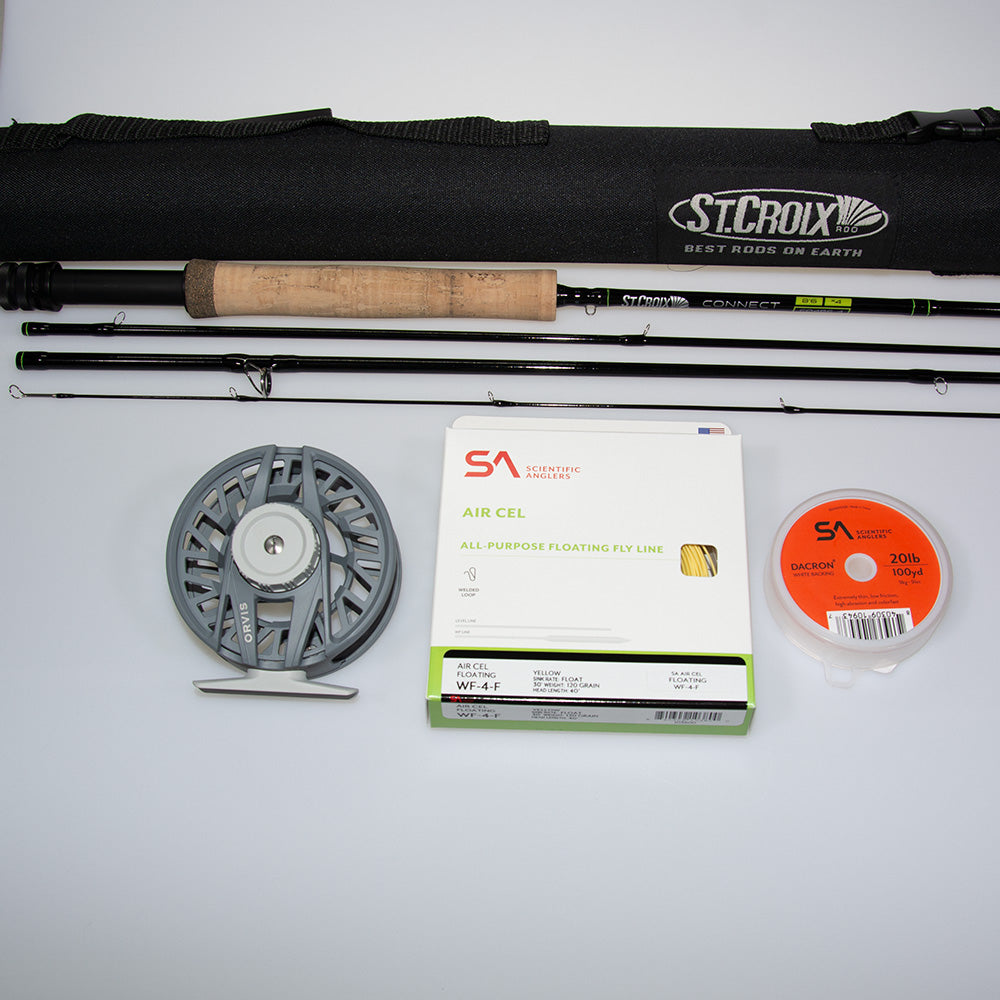 St. Croix Connect 4 Weight Fly Rod Outfit
