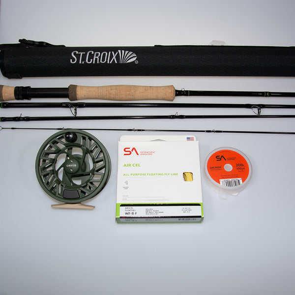 St. Croix Connect 890-4 Fly Rod and Reel Outfit – Murray's Fly Shop