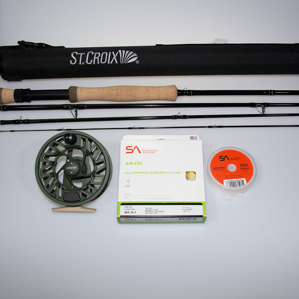 St. Croix Connect 990-4 Fly Rod and Reel Outfit – Murray's Fly Shop