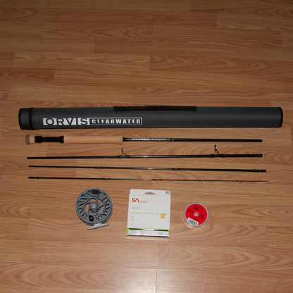 Orvis Clearwater 9' 8-Weight Fly Rod & Reel Outfit | Complete Setup for Bass & Saltwater