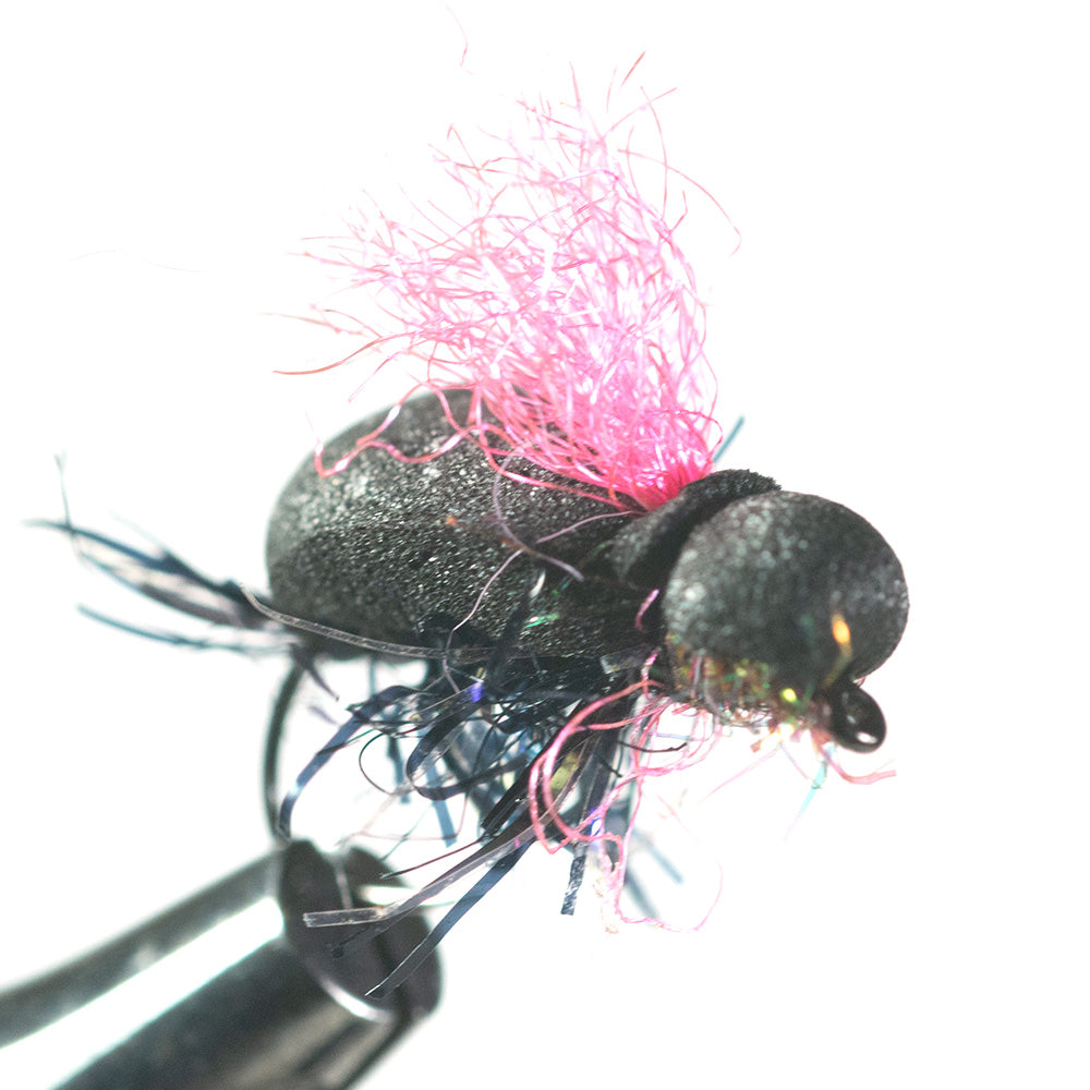 fishing beetle lures Johnson Spin , 1/16 Oz, Black / Yellow Stripe The softer body and the split Johnson Beetle Spin - Black/Chartreuse