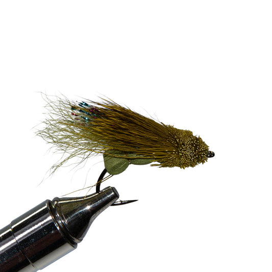 Murray's Fly Shop Bass Olive Dragonfly Dry Fly 