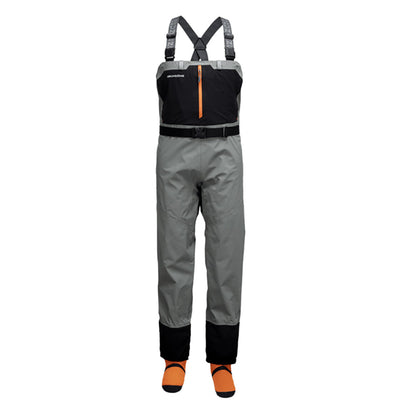 Grundéns Men's Bedrock Stockingfoot Wader – 30K+ waterproof breathable fly fishing waders