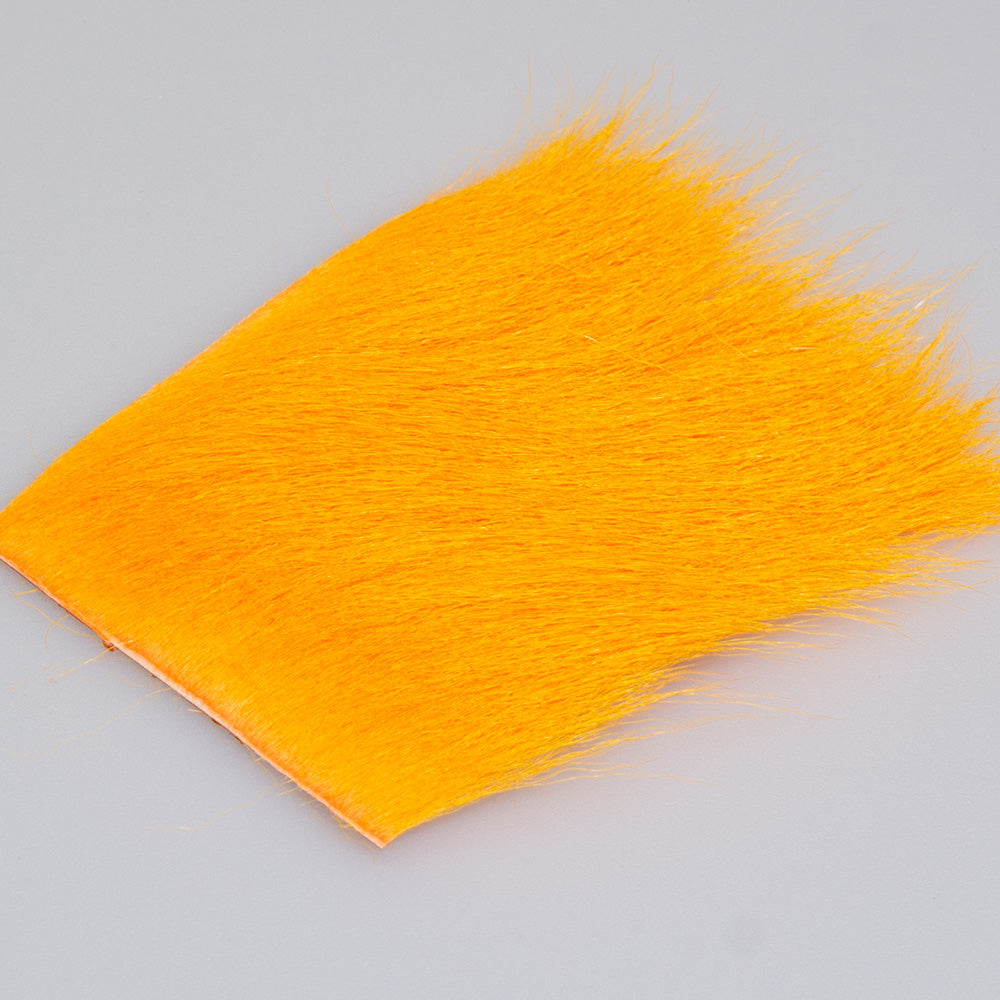 Calf Body Hair for fly tying in orange