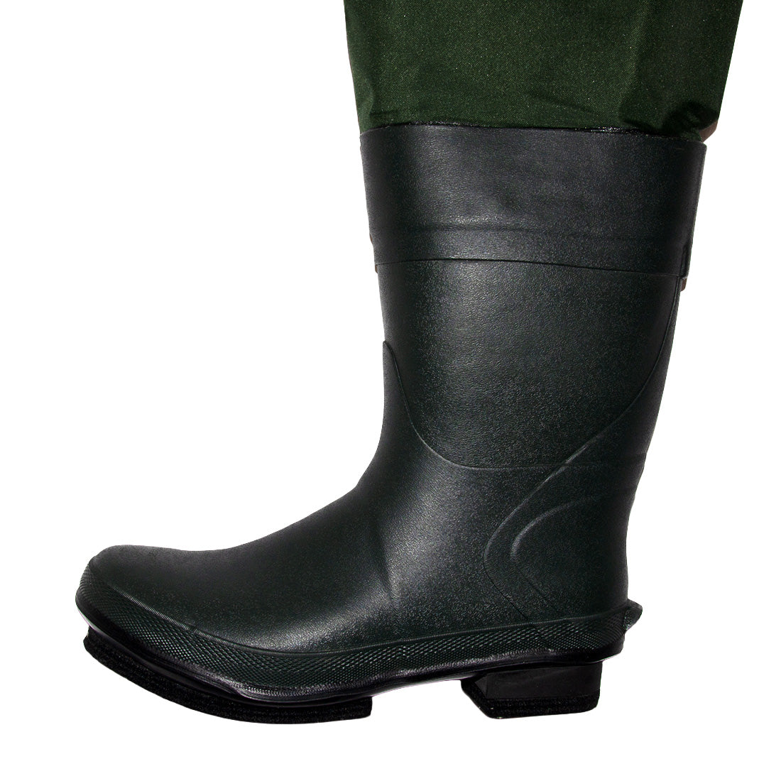side view of Men's Cascades v3 Felt Sole Hip Wader boot