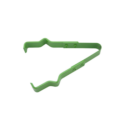 Cohen's Original Fugly Deer Hair Packer green in color shown on a white background