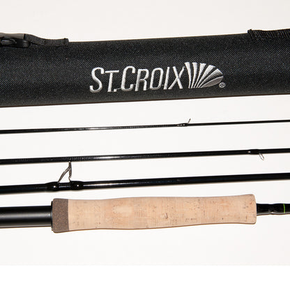 deals on st croix rods St. Connect Fly Rod (5wt, 8ft 6in) Abu Garcia C3-7000CATSPC22 C3 Croixs trusted SCII carbon accessories fishing Color:Silver/blue